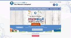 Desktop Screenshot of bostonivfindiana.com